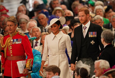 Πρίγκιπας Χάρι και Μέγκαν Μαρκλ με την βασιλική οικογένεια για πρώτη φορά δημοσίως μετά το Megxit