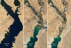 NASA satellite images show how much Lake Mead has receded since 2000