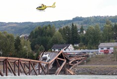 Κατέρρευσε γέφυρα στη Νορβηγία- Διασώθηκαν δύο οδηγοί 
