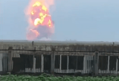 Ισχυρές εκρήξεις σε ρωσική αποθήκη πυρομαχικών στην Κριμαία