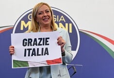 Τζορτζια Μελόνι με μήνυμα «ευχαριστώ Ιταλία»