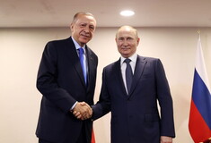 Κατ' ιδίαν συνάντηση Πούτιν -Ερντογάν σήμερα στο Καζακστάν