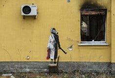 Banksy confirms seven new murals in Ukraine