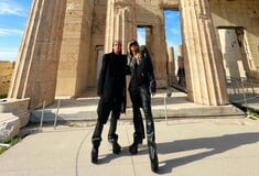 Rick Owens και Tyrone Dylan στην Ελλάδα: Ποζάρουν μαζί στην Ακρόπολη- «Hunting for Ήλιος»