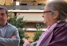 Στο σπίτι της Ιωάννας Κολοβού ο Αλέξης Τσίπρας μετά τη βίαιη έξωση