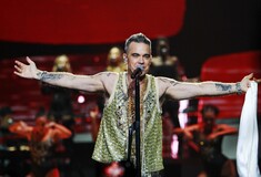 O Robbie Williams στο Rockwave τον Ιούλιο του 2023