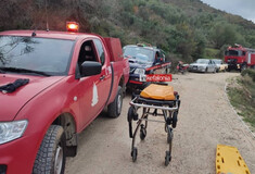 Κεφαλονιά: Φορτηγό έπεσε σε χαράδρα 200 μέτρων -Νεκροί οι δυο επιβαίνοντες