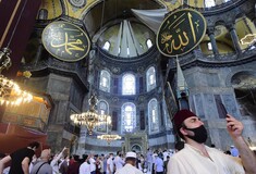 Νέες ζημιές στην Αγιά Σοφιά: «Λάθος που λειτουργεί ως τζαμί»