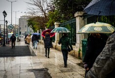 Κακοκαιρία: Σφοδρή καταιγίδα και χαλάζι στην Αττική -Μήνυμα από το 112