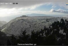 Χιόνισε το πρωί σε Πάρνηθα και Πεντέλη - Στους -11 η χαμηλότερη θερμοκρασία, πού καταγράφηκε 