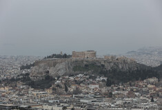 Αφρικανική σκόνη σκέπασε την Αθήνα -Μουντός ο καιρός και την Τετάρτη