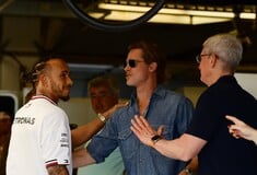 Μπράντ Πιτ: Θα αγωνιστεί με τον πρωταθλητή της F1 Λιούις Χάμιλτον - Για τη νέα του ταινία