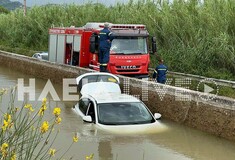 Ηλεία: Αυτοκίνητο με τέσσερις επιβαίνουσες έπεσε στον Αλφειό 