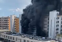Ρώμη: Φωτιά σε κτήριο – Επτά τραυματίες