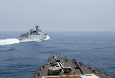 Στενό της Ταϊβάν: Βίντεο με «μη ασφαλή ελιγμό» κινεζικού σκάφους μπροστά από αμερικανικό αντιτορπιλικό