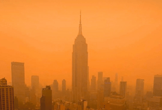 Η Νέα Υόρκη «πνίγηκε» στον καπνό- Από τις δασικές πυρκαγιές του Καναδά