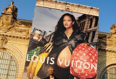 Η έγκυος Rihanna πρωταγωνιστεί στη νέα καμπάνια Louis Vuitton- για την ανδρική σειρά