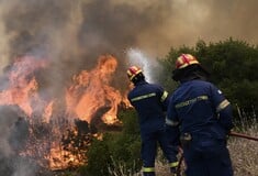 Φωτιά στον Κουβαρά: Εκκενώνονται Λαγονήσι, Σαρωνίδα και Ανάβυσσος - Νέο μήνυμα του 112