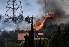 Φωτιά στον Κουβαρά: Μαρτυρίες κατοίκων για καμένα σπίτια, αυτοκίνητα και μαντριά 