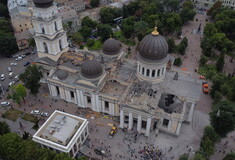 Οδησσός: Καταστράφηκε από βομβαρδισμούς ο καθεδρικός ναός της Μεταμόρφωσης