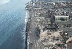 Φωτιά στην Χαβάη: Drone καταγράφει εικόνες απόλυτης καταστροφής 