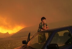 Φωτιά στην Αλεξανδρούπολη: Φωτογραφίες από το πύρινο μέτωπο- Φλόγες παντού