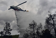 Φωτιά στη Σταμάτα: Προσαγωγή υπόπτου για εμπρησμό