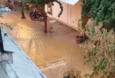Κακοκαιρία Daniel: Απαγόρευση κυκλοφορίας και στη Σκιάθο- Ήχησε το 112