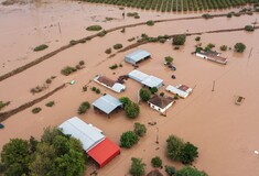 Κακοκαιρία: Πνίγηκε ο κάμπος της Θεσσαλίας - Περίπου 720.000 στρέμματα πλημμύρισαν