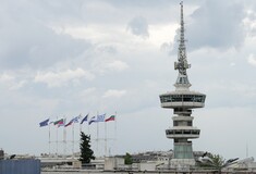 Συγκέντρωση διαμαρτυρίας φωτογράφων και εικονοληπτών έξω από τη ΔΕΘ