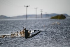 Θεσσαλία: Βαθαίνουν το χείμαρρο που πλημμύρισε τον Βόλο ενόψει νέας κακοκαιρίας
