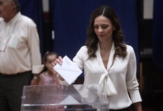 Εκλογές ΣΥΡΙΖΑ: Ψήφισε η Έφη Αχτσιόγλου - «Να επιστρέψουμε σε κυβερνητική τροχιά»