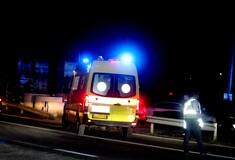 Νεκρός 18χρονος σε τροχαίο τα ξημερώματα στην οδό Μετεώρων