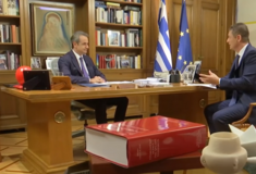 «Οι 100 πρώτες μέρες μου φάνηκαν σαν 1.000»- Live η συνέντευξη Μητσοτάκη
