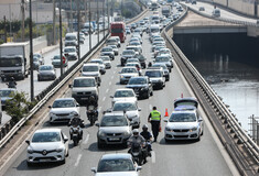 Νέα μέτρα για το κυκλοφοριακό στον Κηφισό- Γερανοί και περιπολίες με μοτοσικλέτες