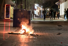 Ηράκλειο: Επεισόδια ανάμεσα σε αστυνομικούς και διαδηλωτές για την εκκένωση κατάληψης