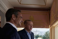 Τηλεφωνική επικοινωνία Μητσοτάκη - Ερντογάν για τον πόλεμο στο Ισραήλ