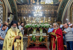 Φωτιά στην Παναγιά Πορταϊτισσα της Αστυπάλαιας - Σοβαρές ζημιές 