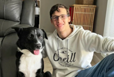 Ο Άξελ έσωσε τη ζωή του 17χρονου κηδεμόνα του που έπαθε εγκεφαλικό- Αυτή είναι η ιστορία του