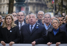 Τεράστια διαδήλωση κατά του αντισημιτισμού στο Παρίσι