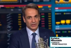Μητσοτάκης στο Bloomberg: «Δεν έχω μιλήσει με τον Σούνακ– Έχω αφήσει πίσω μου το συμβάν»
