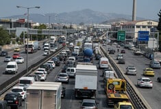 Χάος στον Κηφισό, μποτιλιάρισμα στην εθνική Αθηνών- Λαμίας 