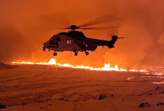 Live εικόνα από την έκρηξη του ηφαιστείου Ρέκιανες στην Ισλανδία