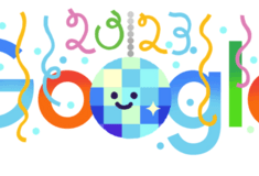 Η Google αποχαιρετά το 2023 με ένα γιορτινό doodle