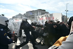Ένταση στο συλλαλητήριο για τα ιδιωτικά πανεπιστήμια 