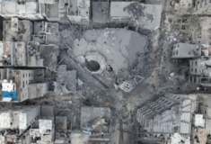 100 ημέρες καταστροφής και θανάτου στη Γάζα, σε ένα βίντεο από drone