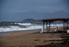 Κακοκαιρία-Meteo: Τα 132 χλμ/ώρα έφτασε η ταχύτητα των ανέμων στην Κάρυστο