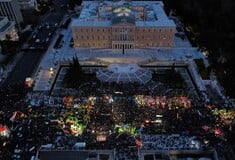 Φοιτητικό συλλαλητήριο συμπαράστασης στους αγρότες στο Σύνταγμα