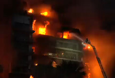 Βαλένθια: Τουλάχιστον 13 τραυματίες από τη φωτιά - Η κατάσταση είναι εκτός ελέγχου