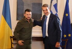 Ξαφνική επίσκεψη Μητσοτάκη στο Κίεβο και συνάντηση με Ζελένσκι